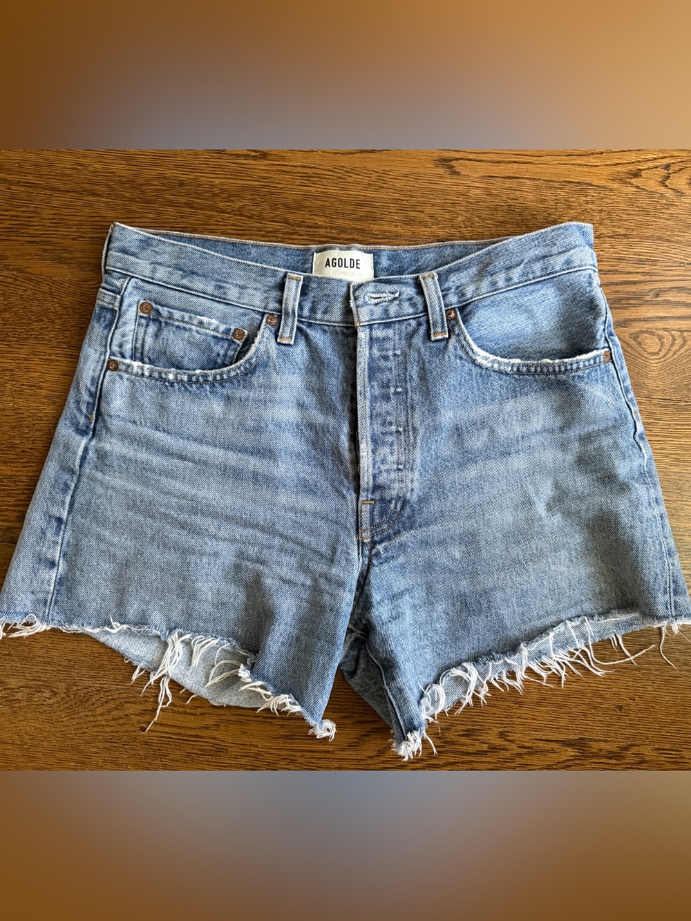 AGOLDE Parker Denim Shorts size 27